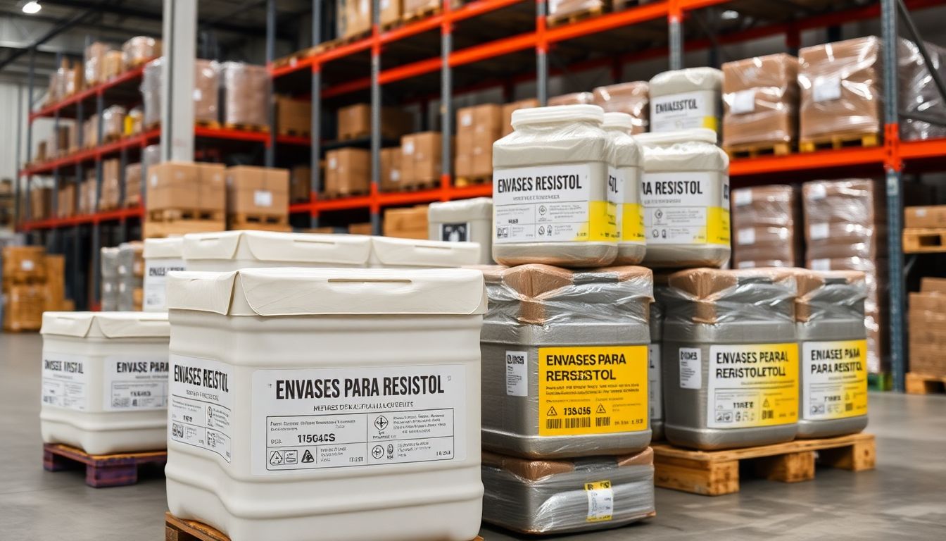 Envases para Resistol